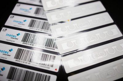inotec RFID lLabel Ansicht Inlay inotec Photo RFID lLabel Ansicht Inlay