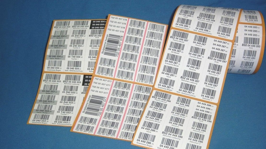 inotec Photo Barcode Label Papier