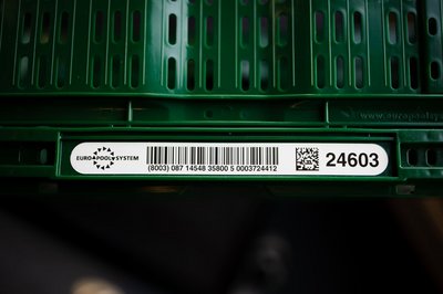 inotec RFID Inmould Europool Behälter inotec RFID Inmould Europool Behälter
