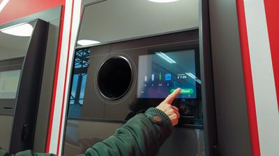 Anwendung Pfandautomat