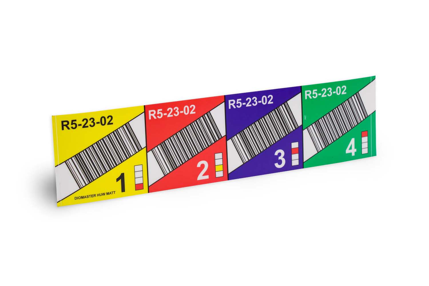 inotec Barcode Label Diomaster Etikett RFID-Etikett für stark beanspruchte Werkstücke