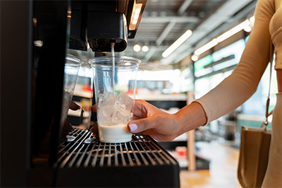 Anwendung Kaffeemaschine